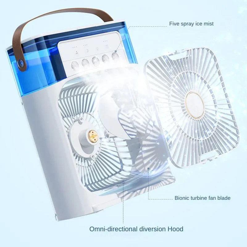 3-in-1 Portable Mist Fan & Air Cooler