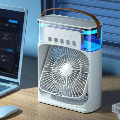 3-in-1 Portable Mist Fan & Air Cooler