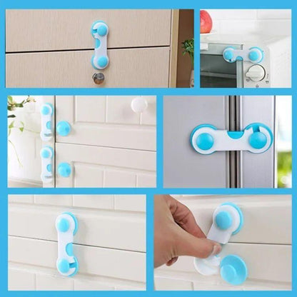 Child Baby Safety Locks Drawer Cabinets Fridge Locks Furniture Blockers Doors Baby Safety Lock Security Toddler Safety